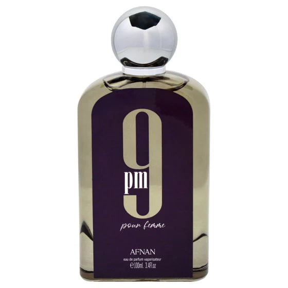 Afnan 9 PM Pour Femme , 3.4 oz EDP Spray