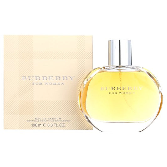 ($98 Value) Burberry Classic Eau De Parfum Spray, Perfume For Women, 3.3 Oz